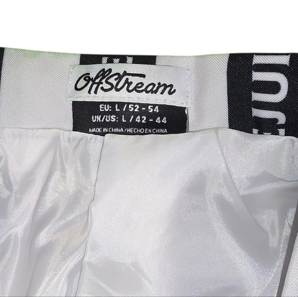 Offstream BEETLEJUICE Striped Black and White Suit Large - Picture 15 of 16